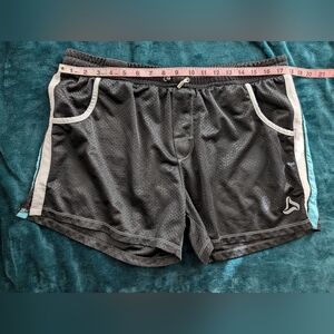 Silkworld Men's XXL Black Mesh Athletic Shorts